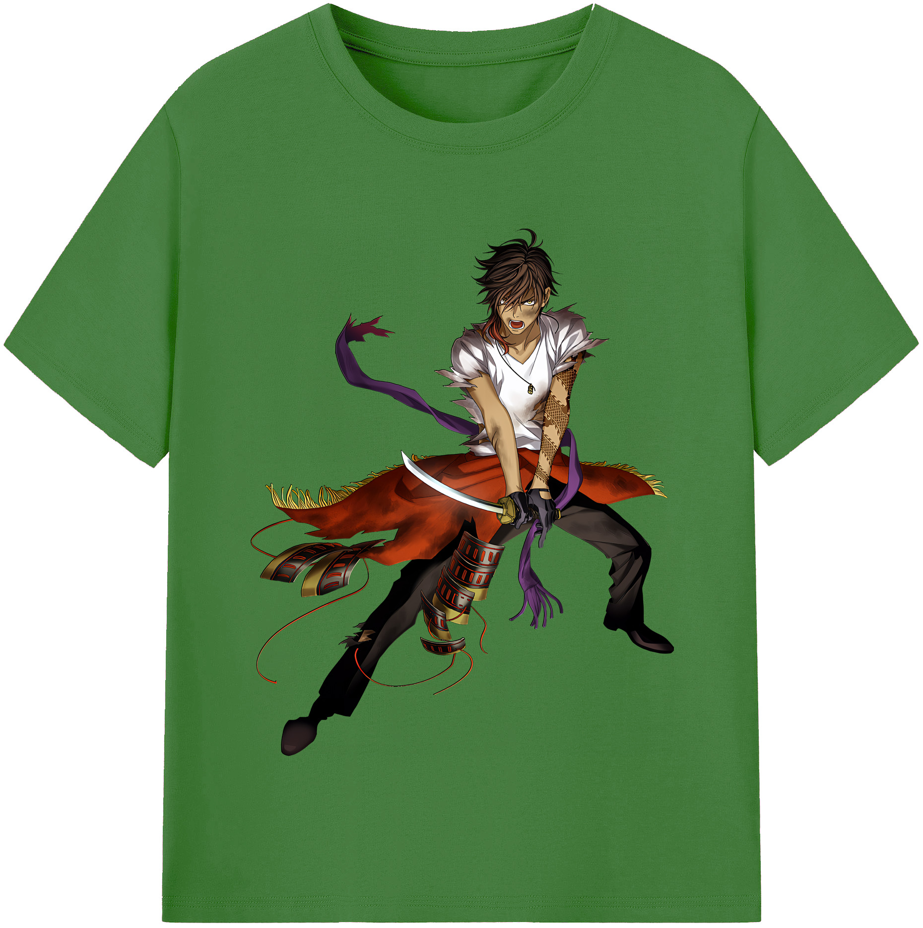 （画像用） 刀剣乱舞 Touken Ranbu レディースカジュアルプリントTシャツ（綿100％）